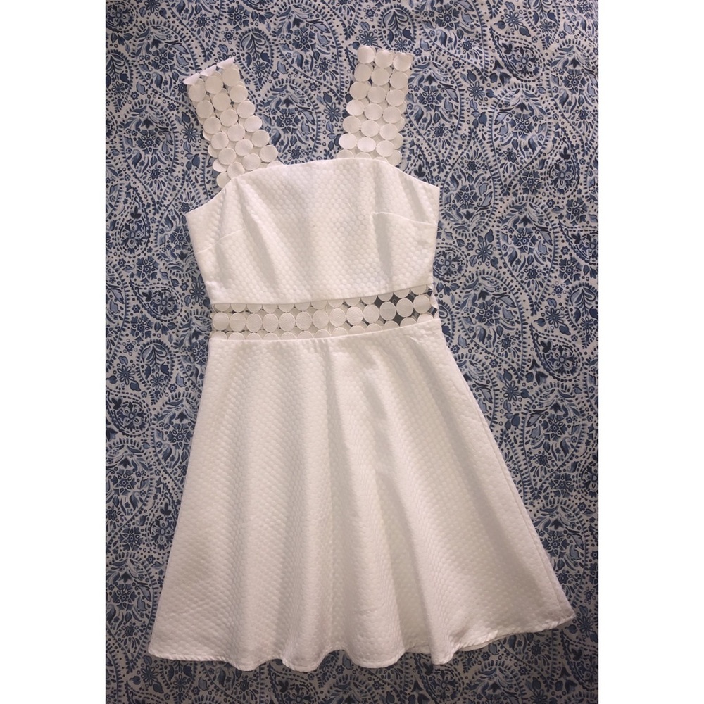 Mini White Dress